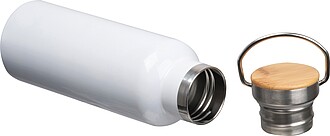 Sublimation vacuum flask made of stainless steel, 500ml, white