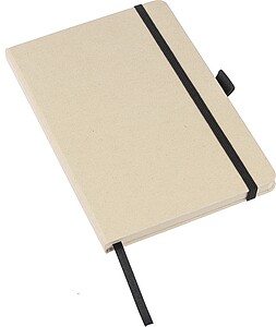 Sugarcane notebook (A5) Friedrich, black