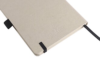 Sugarcane notebook (A5) Friedrich, black