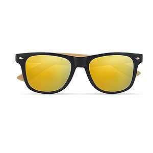 Sunglasses with bamboo arms
