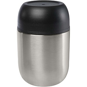 Supo 480 ml double-walled recycled stainless steel lunch pot, silver