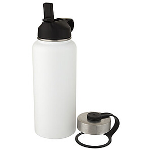 Supra 1 L copper vacuum insulated sport bottle with 2 lids
