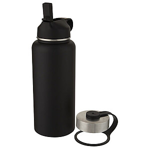 Supra 1 L copper vacuum insulated sport bottle with 2 lids