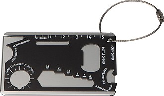 Survival luggage tag