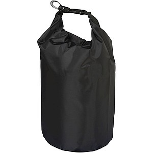 Survivor 5 litre waterproof roll-down bag, black