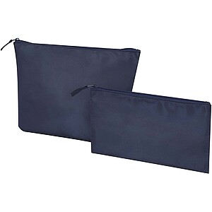 Swift GRS recycled toiletry bag set, navy