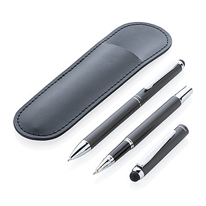 Swiss Peak deluxe pen set in PU pouch
