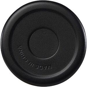 Sydney 1200 ml double wall RCS certified copper vacuum insulated tumbler with straw, solid black