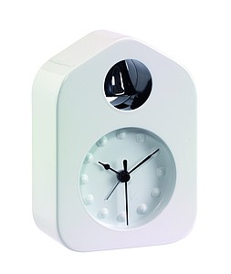 Tablealarm clock "Bell", white