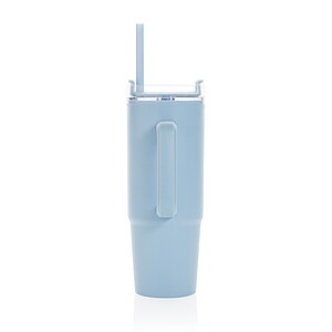 Tana RCS plastic tumbler with handle 900ml, light blue