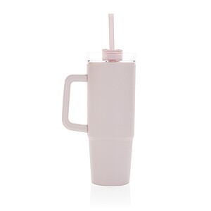 Tana RCS plastic tumbler with handle 900ml, pink