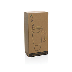 Tana RCS recyled plastic tumbler with handle 900ml