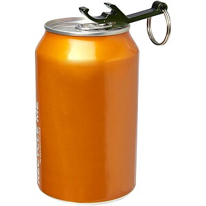 Tao RCS recycled aluminium bottle and can opener with keychain