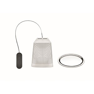 Tea infuser in stainless steel, black