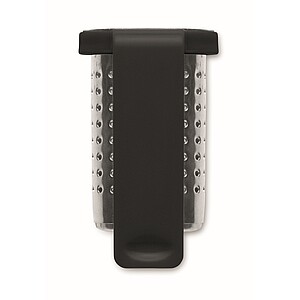 Tea infuser with hook, black