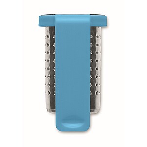 Tea infuser with hook, turquoise