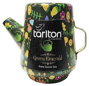 Tea Pot Tarlton Green Emerald Green Tea