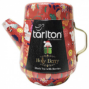 Tea Pot Tarlton Holly Berry Black Tea