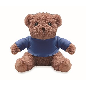 Teddy bear with t-shirt, blue