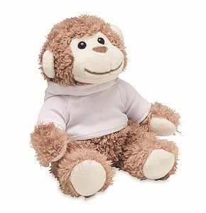Teddy monkey plush