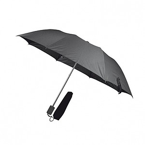 Telescope collapsible umbrella, black
