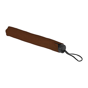 Telescope collapsible umbrella, brown