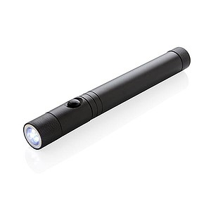 Telescopic light with magnet, black