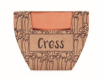 Terracotta pot cress seeds