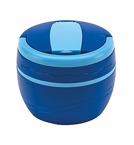Thermobox, keeps food hot or cold up to 4 hours, capacity approx. 450 ml,colour blue