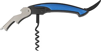 Three function bar knife Cobalt blue