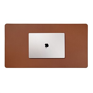 Timo PU RCS RPET desk pad, brown