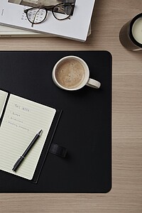 Timo PU RCS RPET notebook, black