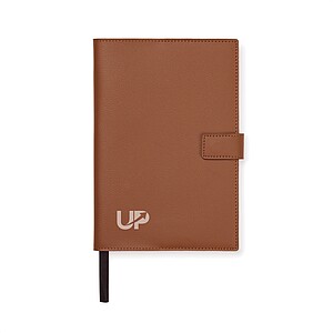 Timo PU RCS RPET notebook, brown