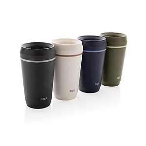 Topl Recycled Plastic To Go Tumbler Patented 360 Lid 354ml, green
