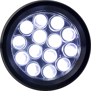 Torch with 14 LED lightsBlack