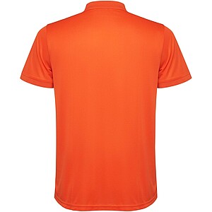 Tormo short sleeve mens polo, fire orange