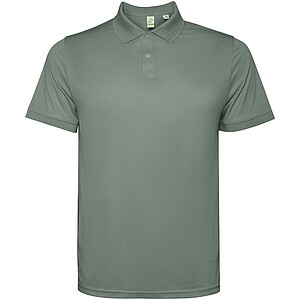 Tormo short sleeve mens polo, laurel green