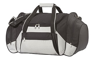 Travel bag "Iceland",colour black, grey