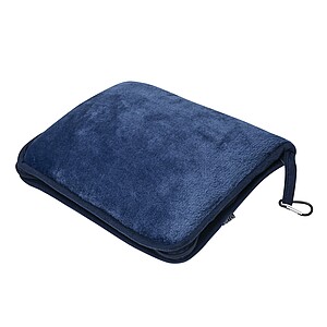 Travel blanket, navy blue