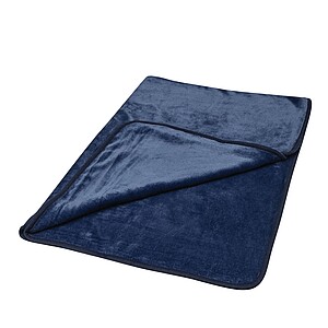 Travel blanket, navy blue