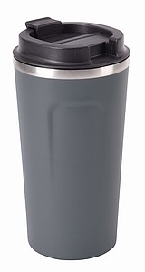 Travel mug "Coffee Time", grey