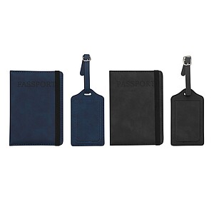 Travel set 2 pieces, grey