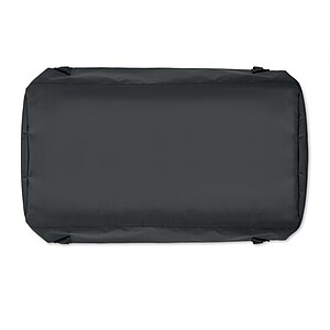Travel tarpaulin duffle bag, black