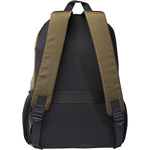 Trend Plus 15” GRS recycled laptop backpack 20L, forest green