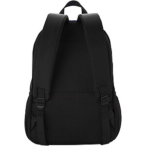Trend Plus 15” GRS recycled laptop backpack 20L, solid black