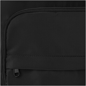 Trend Plus 15” GRS recycled laptop backpack 20L, solid black