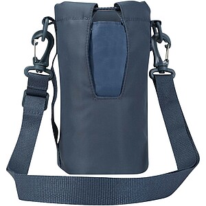 Trip Aware™ recycled travel bottle bag 2L, hale blue