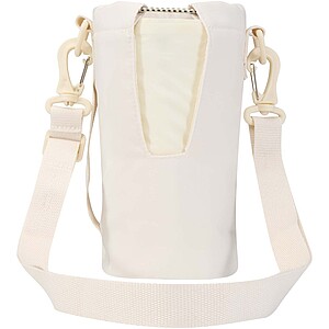Trip Aware™ recycled travel bottle bag 2L, off white