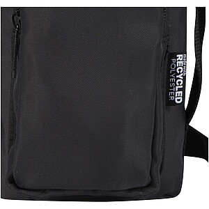 Trip Aware™ recycled travel bottle bag 2L, solid black