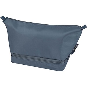 Trip Aware™ recycled travel toiletry bag 6L, hale blue
